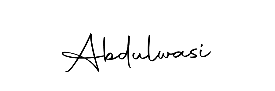 How to make Abdulwasi signature? Autography-DOLnW is a professional autograph style. Create handwritten signature for Abdulwasi name. Abdulwasi signature style 10 images and pictures png