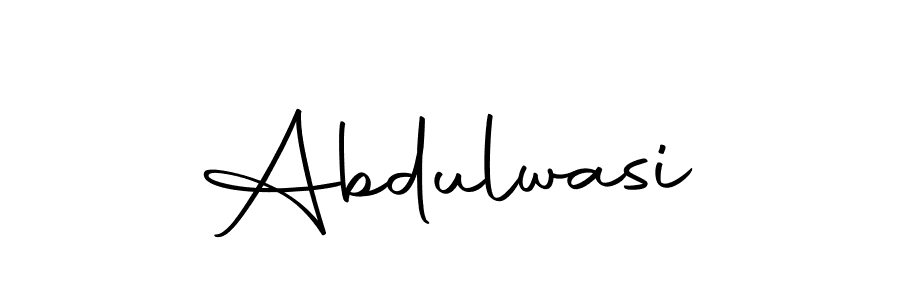 How to make Abdulwasi signature? Autography-DOLnW is a professional autograph style. Create handwritten signature for Abdulwasi name. Abdulwasi signature style 10 images and pictures png