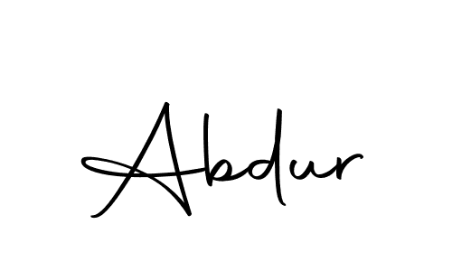 Use a signature maker to create a handwritten signature online. With this signature software, you can design (Autography-DOLnW) your own signature for name Abdur. Abdur signature style 10 images and pictures png