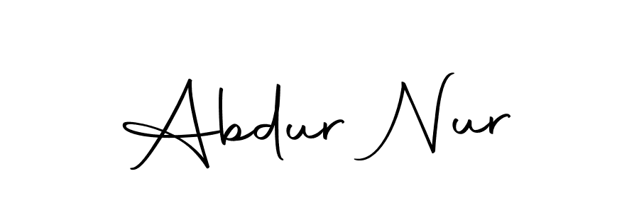 How to make Abdur Nur signature? Autography-DOLnW is a professional autograph style. Create handwritten signature for Abdur Nur name. Abdur Nur signature style 10 images and pictures png