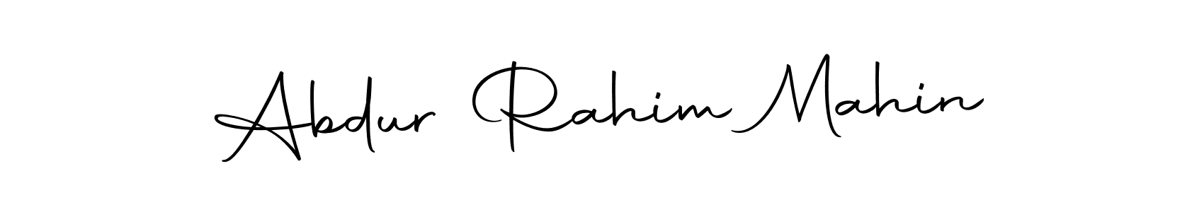 You can use this online signature creator to create a handwritten signature for the name Abdur Rahim Mahin. This is the best online autograph maker. Abdur Rahim Mahin signature style 10 images and pictures png