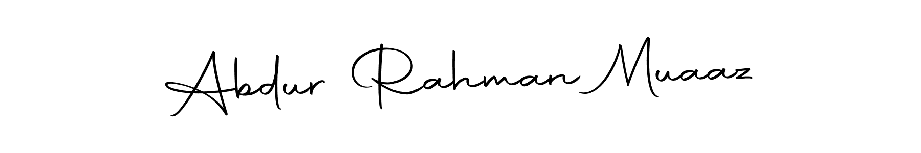 It looks lik you need a new signature style for name Abdur Rahman Muaaz. Design unique handwritten (Autography-DOLnW) signature with our free signature maker in just a few clicks. Abdur Rahman Muaaz signature style 10 images and pictures png