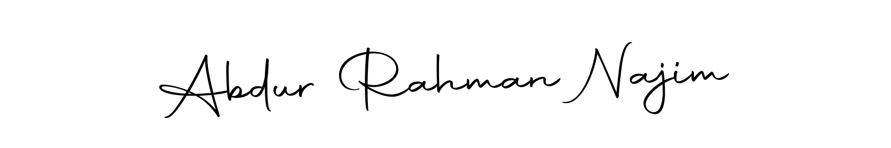 Make a beautiful signature design for name Abdur Rahman Najim. Use this online signature maker to create a handwritten signature for free. Abdur Rahman Najim signature style 10 images and pictures png