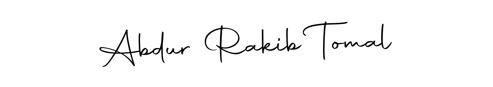 You can use this online signature creator to create a handwritten signature for the name Abdur Rakib Tomal. This is the best online autograph maker. Abdur Rakib Tomal signature style 10 images and pictures png