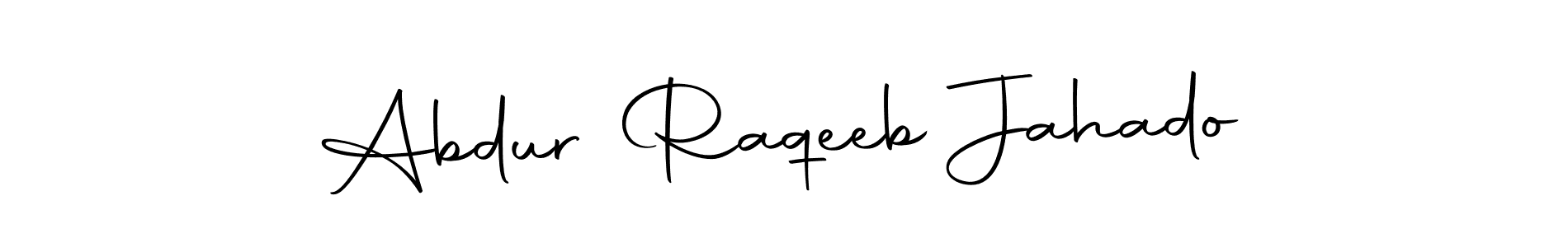 Make a beautiful signature design for name Abdur Raqeeb Jahado. Use this online signature maker to create a handwritten signature for free. Abdur Raqeeb Jahado signature style 10 images and pictures png