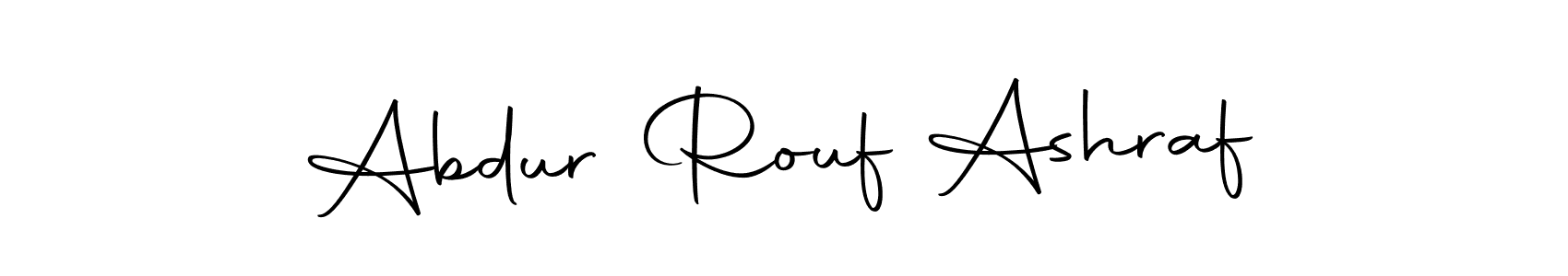 Also we have Abdur Rouf Ashraf name is the best signature style. Create professional handwritten signature collection using Autography-DOLnW autograph style. Abdur Rouf Ashraf signature style 10 images and pictures png