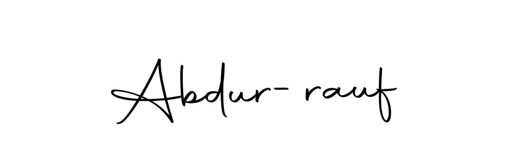 Make a beautiful signature design for name Abdur-rauf. With this signature (Autography-DOLnW) style, you can create a handwritten signature for free. Abdur-rauf signature style 10 images and pictures png