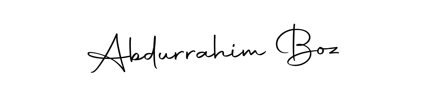 You should practise on your own different ways (Autography-DOLnW) to write your name (Abdurrahim Boz) in signature. don't let someone else do it for you. Abdurrahim Boz signature style 10 images and pictures png