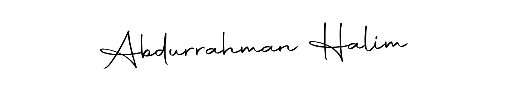 if you are searching for the best signature style for your name Abdurrahman Halim. so please give up your signature search. here we have designed multiple signature styles  using Autography-DOLnW. Abdurrahman Halim signature style 10 images and pictures png