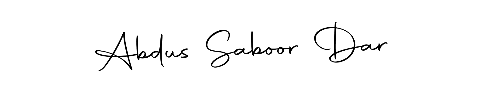 Make a beautiful signature design for name Abdus Saboor Dar. With this signature (Autography-DOLnW) style, you can create a handwritten signature for free. Abdus Saboor Dar signature style 10 images and pictures png