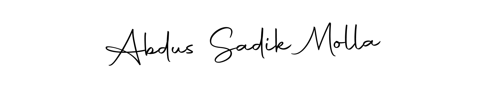 Here are the top 10 professional signature styles for the name Abdus Sadik Molla. These are the best autograph styles you can use for your name. Abdus Sadik Molla signature style 10 images and pictures png