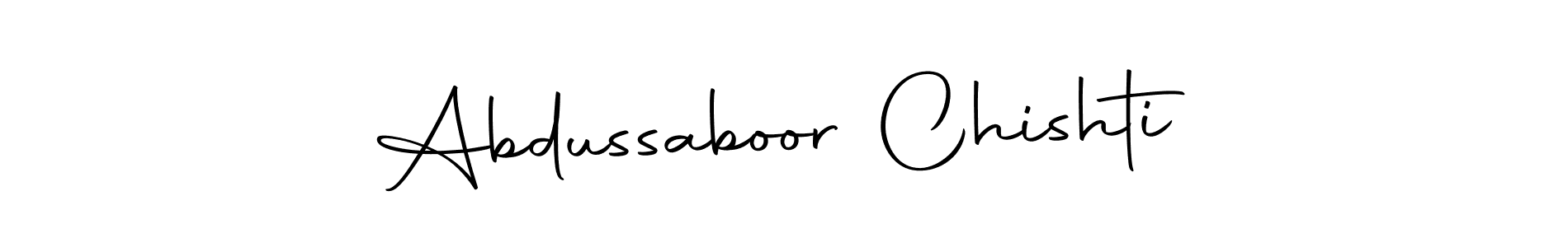 How to make Abdussaboor Chishti name signature. Use Autography-DOLnW style for creating short signs online. This is the latest handwritten sign. Abdussaboor Chishti signature style 10 images and pictures png