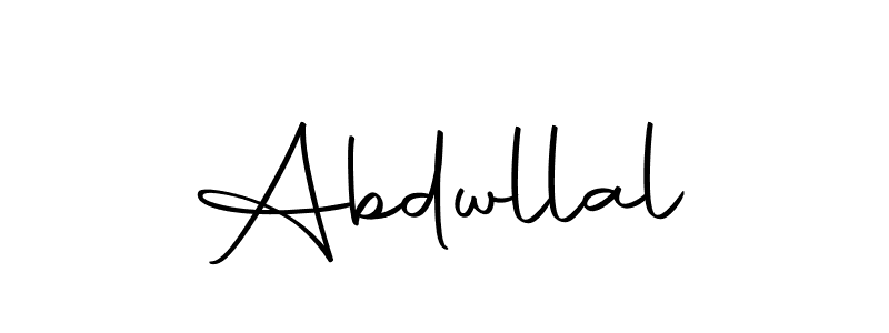 It looks lik you need a new signature style for name Abdwllal. Design unique handwritten (Autography-DOLnW) signature with our free signature maker in just a few clicks. Abdwllal signature style 10 images and pictures png