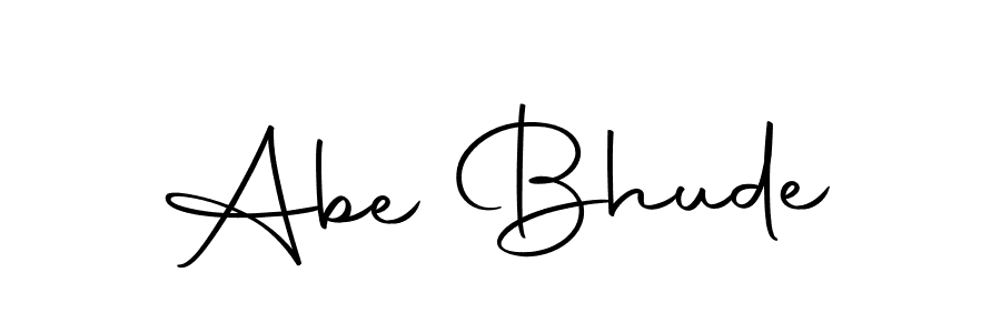 Create a beautiful signature design for name Abe Bhude. With this signature (Autography-DOLnW) fonts, you can make a handwritten signature for free. Abe Bhude signature style 10 images and pictures png