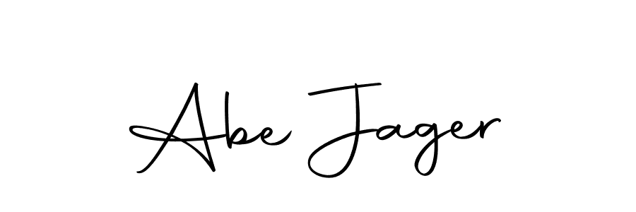 Also we have Abe Jager name is the best signature style. Create professional handwritten signature collection using Autography-DOLnW autograph style. Abe Jager signature style 10 images and pictures png