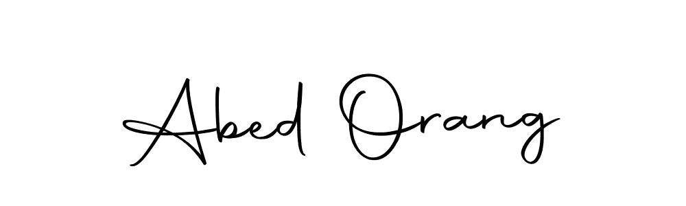 Make a beautiful signature design for name Abed Orang. Use this online signature maker to create a handwritten signature for free. Abed Orang signature style 10 images and pictures png