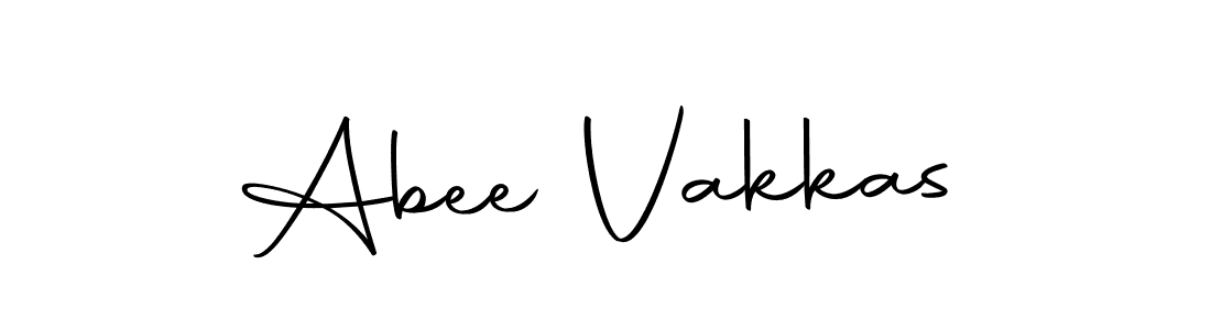 Use a signature maker to create a handwritten signature online. With this signature software, you can design (Autography-DOLnW) your own signature for name Abee Vakkas. Abee Vakkas signature style 10 images and pictures png