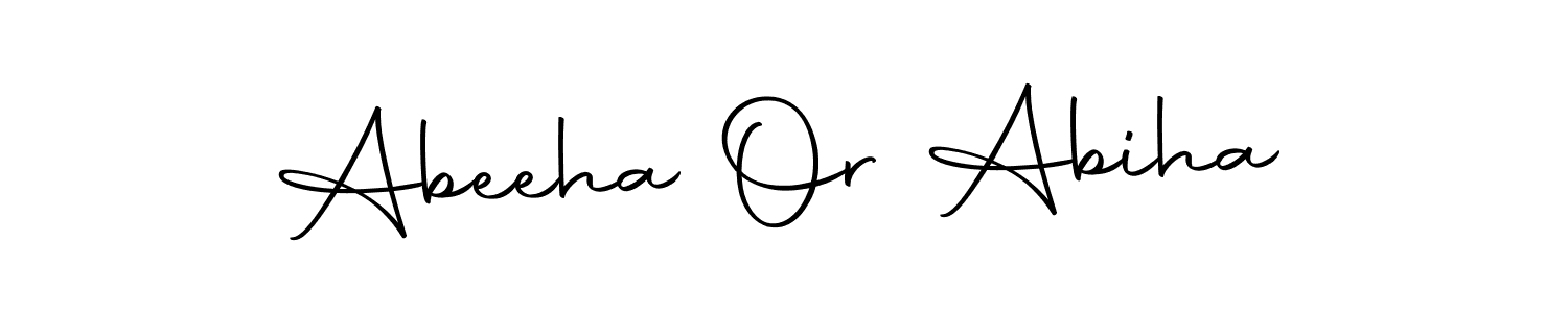 This is the best signature style for the Abeeha Or Abiha name. Also you like these signature font (Autography-DOLnW). Mix name signature. Abeeha Or Abiha signature style 10 images and pictures png
