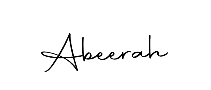 How to make Abeerah signature? Autography-DOLnW is a professional autograph style. Create handwritten signature for Abeerah name. Abeerah signature style 10 images and pictures png