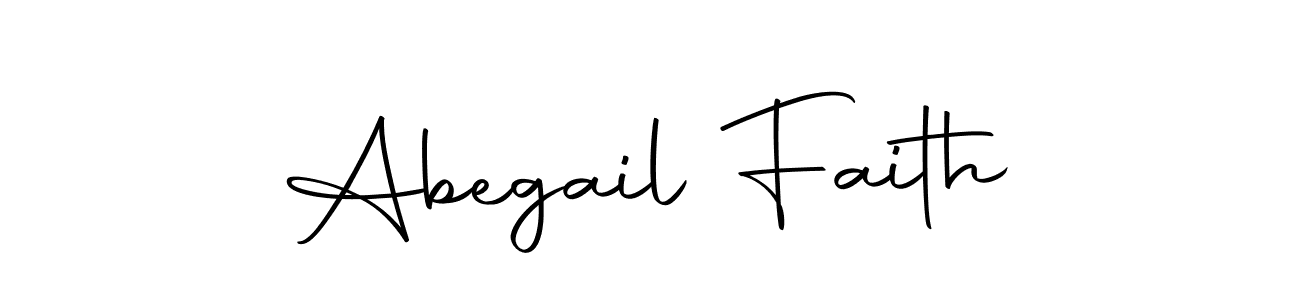 Make a beautiful signature design for name Abegail Faith. With this signature (Autography-DOLnW) style, you can create a handwritten signature for free. Abegail Faith signature style 10 images and pictures png