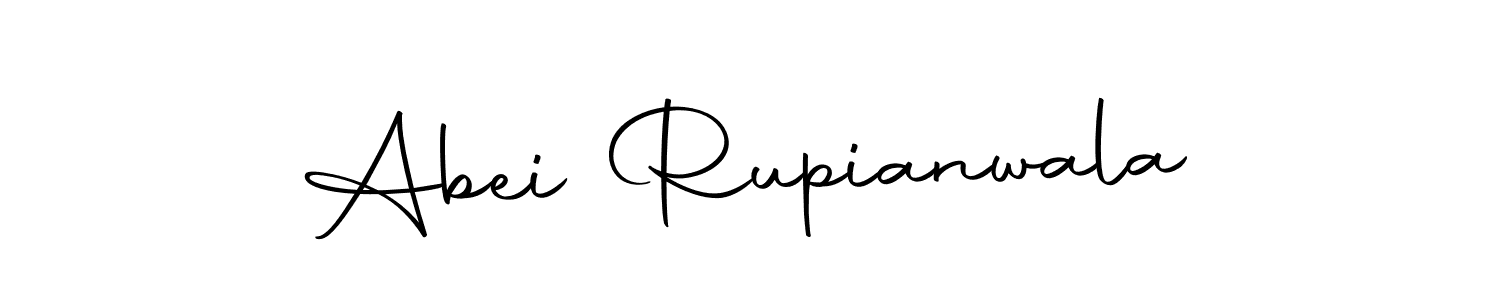 Use a signature maker to create a handwritten signature online. With this signature software, you can design (Autography-DOLnW) your own signature for name Abei Rupianwala. Abei Rupianwala signature style 10 images and pictures png