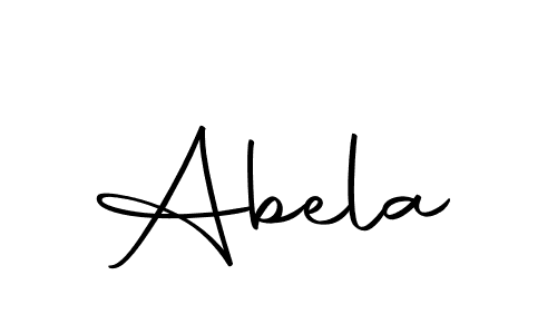 Make a beautiful signature design for name Abela. With this signature (Autography-DOLnW) style, you can create a handwritten signature for free. Abela signature style 10 images and pictures png