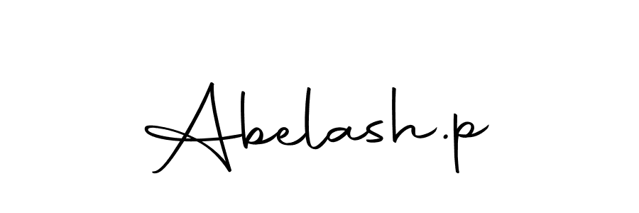 Make a beautiful signature design for name Abelash.p. Use this online signature maker to create a handwritten signature for free. Abelash.p signature style 10 images and pictures png