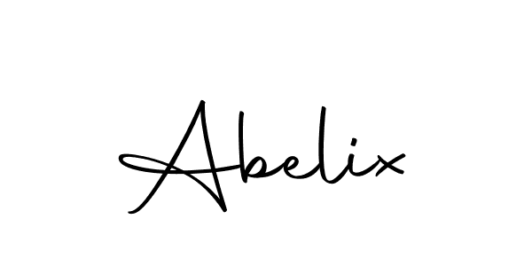 Similarly Autography-DOLnW is the best handwritten signature design. Signature creator online .You can use it as an online autograph creator for name Abelix. Abelix signature style 10 images and pictures png