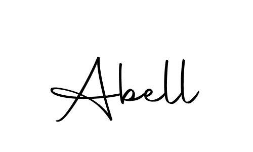Create a beautiful signature design for name Abell. With this signature (Autography-DOLnW) fonts, you can make a handwritten signature for free. Abell signature style 10 images and pictures png