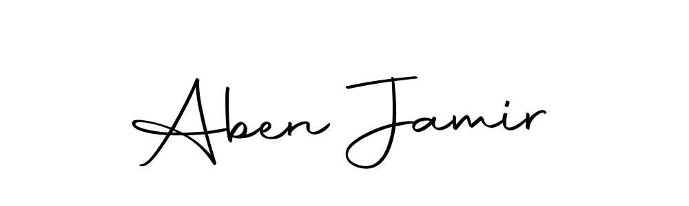 if you are searching for the best signature style for your name Aben Jamir. so please give up your signature search. here we have designed multiple signature styles  using Autography-DOLnW. Aben Jamir signature style 10 images and pictures png