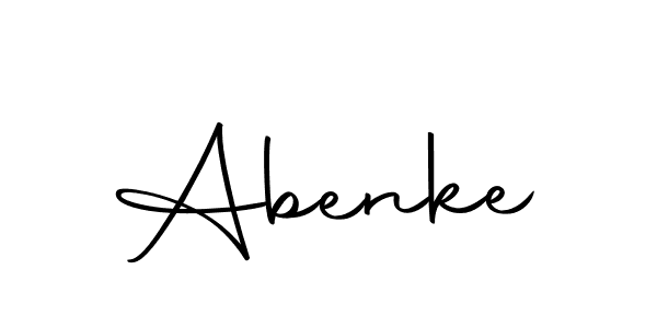 The best way (Autography-DOLnW) to make a short signature is to pick only two or three words in your name. The name Abenke include a total of six letters. For converting this name. Abenke signature style 10 images and pictures png