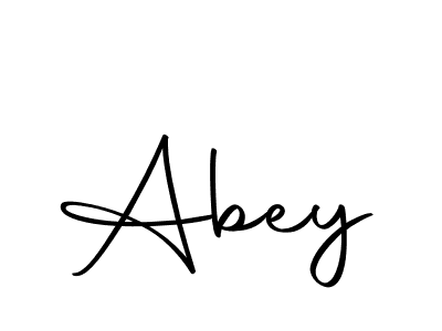 Also we have Abey name is the best signature style. Create professional handwritten signature collection using Autography-DOLnW autograph style. Abey signature style 10 images and pictures png