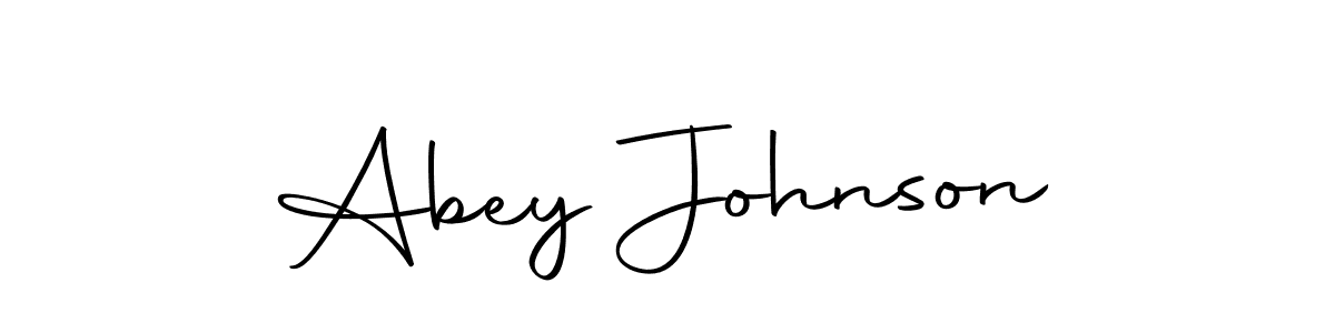 if you are searching for the best signature style for your name Abey Johnson. so please give up your signature search. here we have designed multiple signature styles  using Autography-DOLnW. Abey Johnson signature style 10 images and pictures png