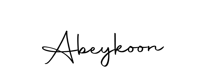 Here are the top 10 professional signature styles for the name Abeykoon. These are the best autograph styles you can use for your name. Abeykoon signature style 10 images and pictures png