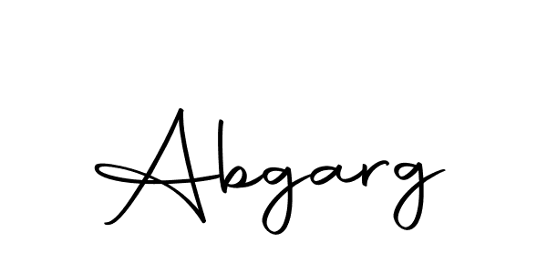 Use a signature maker to create a handwritten signature online. With this signature software, you can design (Autography-DOLnW) your own signature for name Abgarg. Abgarg signature style 10 images and pictures png