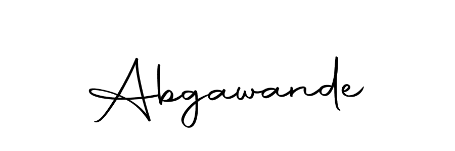 Abgawande stylish signature style. Best Handwritten Sign (Autography-DOLnW) for my name. Handwritten Signature Collection Ideas for my name Abgawande. Abgawande signature style 10 images and pictures png
