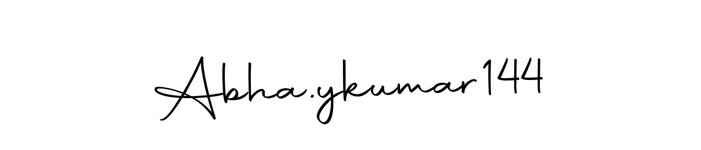 Design your own signature with our free online signature maker. With this signature software, you can create a handwritten (Autography-DOLnW) signature for name Abha.ykumar144. Abha.ykumar144 signature style 10 images and pictures png