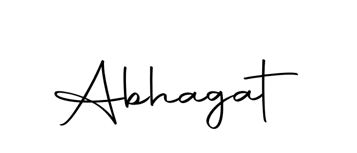 Create a beautiful signature design for name Abhagat. With this signature (Autography-DOLnW) fonts, you can make a handwritten signature for free. Abhagat signature style 10 images and pictures png