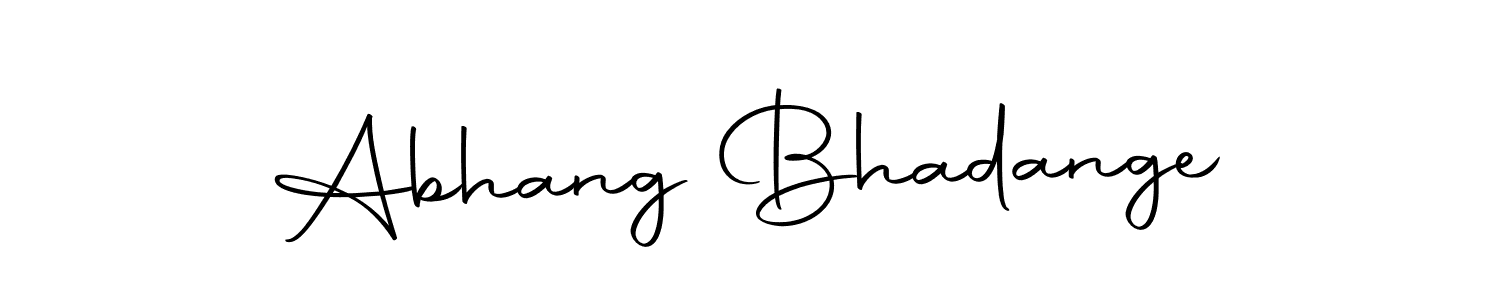 How to make Abhang Bhadange signature? Autography-DOLnW is a professional autograph style. Create handwritten signature for Abhang Bhadange name. Abhang Bhadange signature style 10 images and pictures png