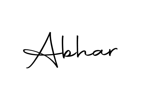 You should practise on your own different ways (Autography-DOLnW) to write your name (Abhar) in signature. don't let someone else do it for you. Abhar signature style 10 images and pictures png