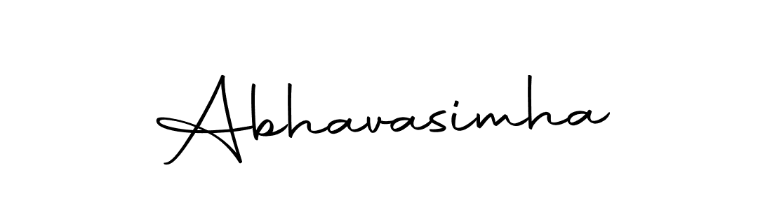 Make a beautiful signature design for name Abhavasimha. With this signature (Autography-DOLnW) style, you can create a handwritten signature for free. Abhavasimha signature style 10 images and pictures png