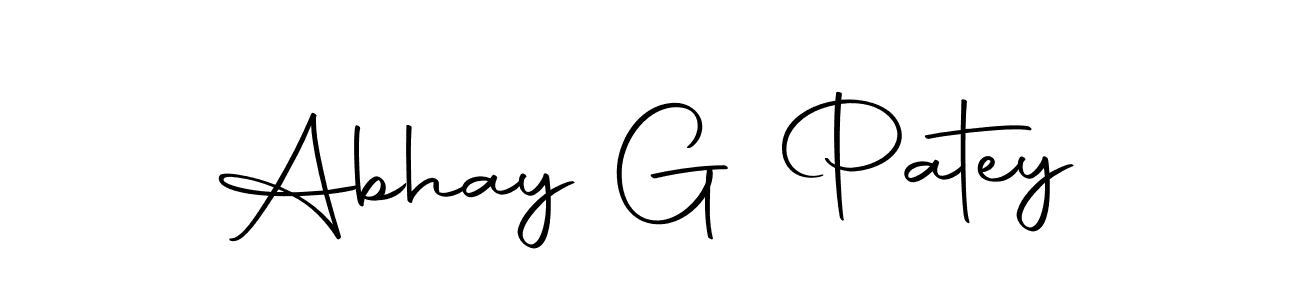 Make a beautiful signature design for name Abhay G Patey. With this signature (Autography-DOLnW) style, you can create a handwritten signature for free. Abhay G Patey signature style 10 images and pictures png