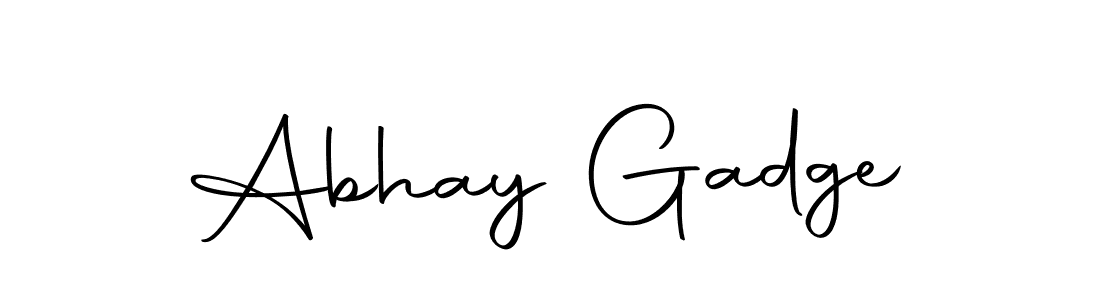 Make a beautiful signature design for name Abhay Gadge. Use this online signature maker to create a handwritten signature for free. Abhay Gadge signature style 10 images and pictures png