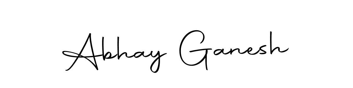 The best way (Autography-DOLnW) to make a short signature is to pick only two or three words in your name. The name Abhay Ganesh include a total of six letters. For converting this name. Abhay Ganesh signature style 10 images and pictures png