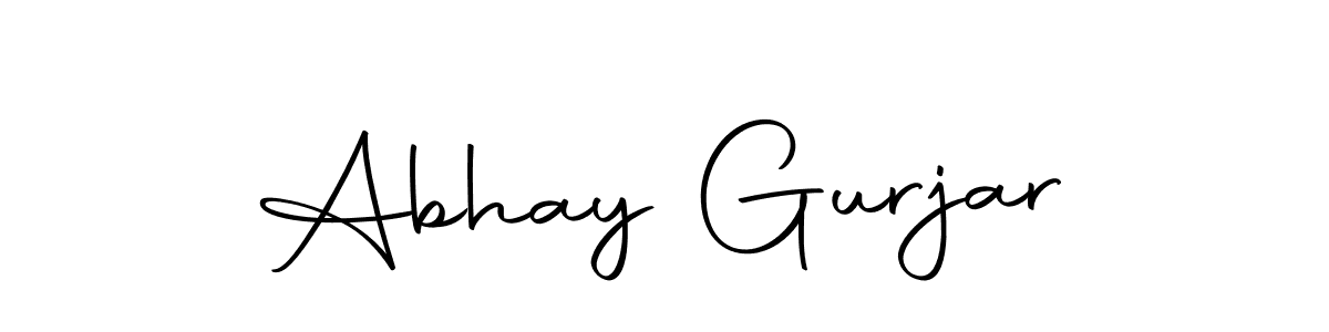 Abhay Gurjar stylish signature style. Best Handwritten Sign (Autography-DOLnW) for my name. Handwritten Signature Collection Ideas for my name Abhay Gurjar. Abhay Gurjar signature style 10 images and pictures png