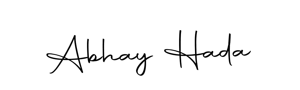 It looks lik you need a new signature style for name Abhay Hada. Design unique handwritten (Autography-DOLnW) signature with our free signature maker in just a few clicks. Abhay Hada signature style 10 images and pictures png