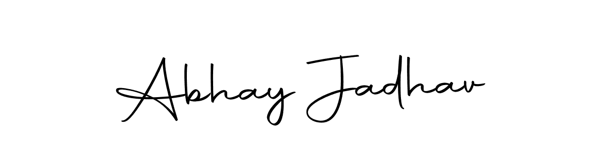 It looks lik you need a new signature style for name Abhay Jadhav. Design unique handwritten (Autography-DOLnW) signature with our free signature maker in just a few clicks. Abhay Jadhav signature style 10 images and pictures png