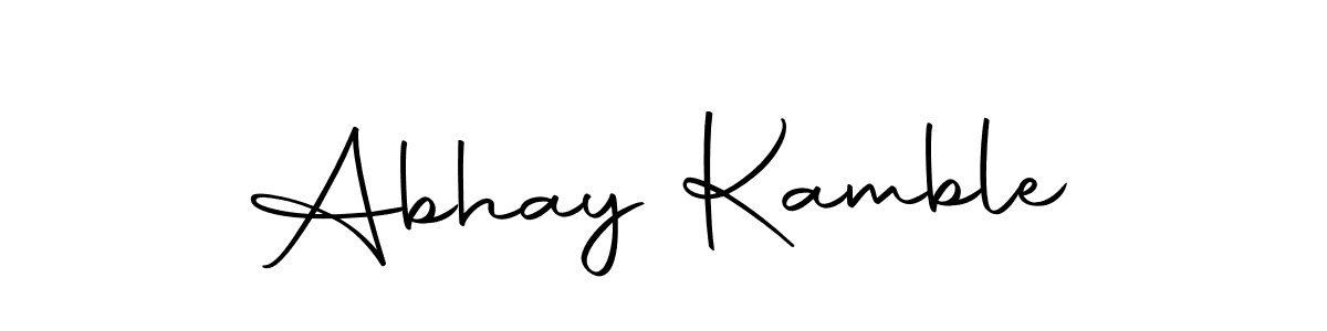 Make a beautiful signature design for name Abhay Kamble. With this signature (Autography-DOLnW) style, you can create a handwritten signature for free. Abhay Kamble signature style 10 images and pictures png