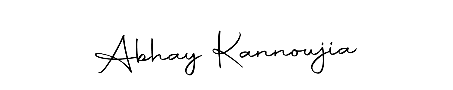 if you are searching for the best signature style for your name Abhay Kannoujia. so please give up your signature search. here we have designed multiple signature styles  using Autography-DOLnW. Abhay Kannoujia signature style 10 images and pictures png
