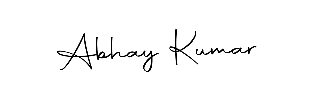Create a beautiful signature design for name Abhay Kumar. With this signature (Autography-DOLnW) fonts, you can make a handwritten signature for free. Abhay Kumar signature style 10 images and pictures png